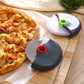 Edelstahl-Rundrad-Schneidemesser für Pizza mit Deckelrolle, Teigschneider