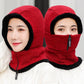 1pcs Frauen-Winter-Strickmütze, Pelz gefüttert warme Wintermützen für Frauen mit Reißverschluss