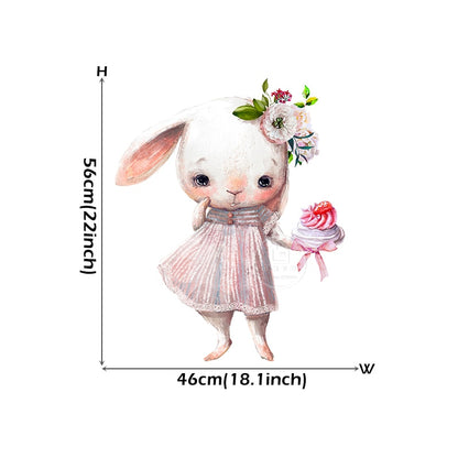 Wandaufkleber für Baby Kinderzimmer Wandtattoos Heimdekoration für Mädchen Jungen Raumdekor DIY Matt Abnehmbar
