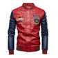 Herren Bomberjacke,  Männer Leder- und Baseballjacken / Biker