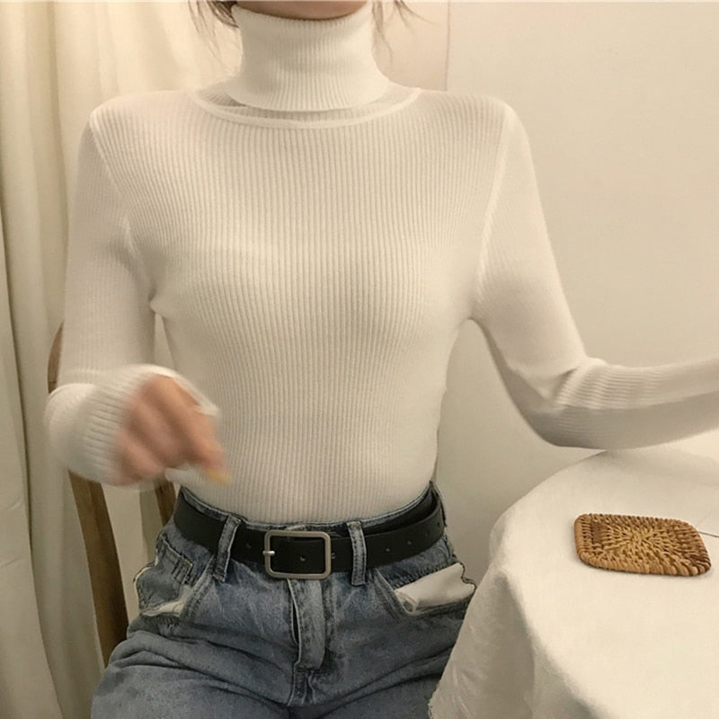 Gestrickter Pullover für Frauen, Herbst / Winter