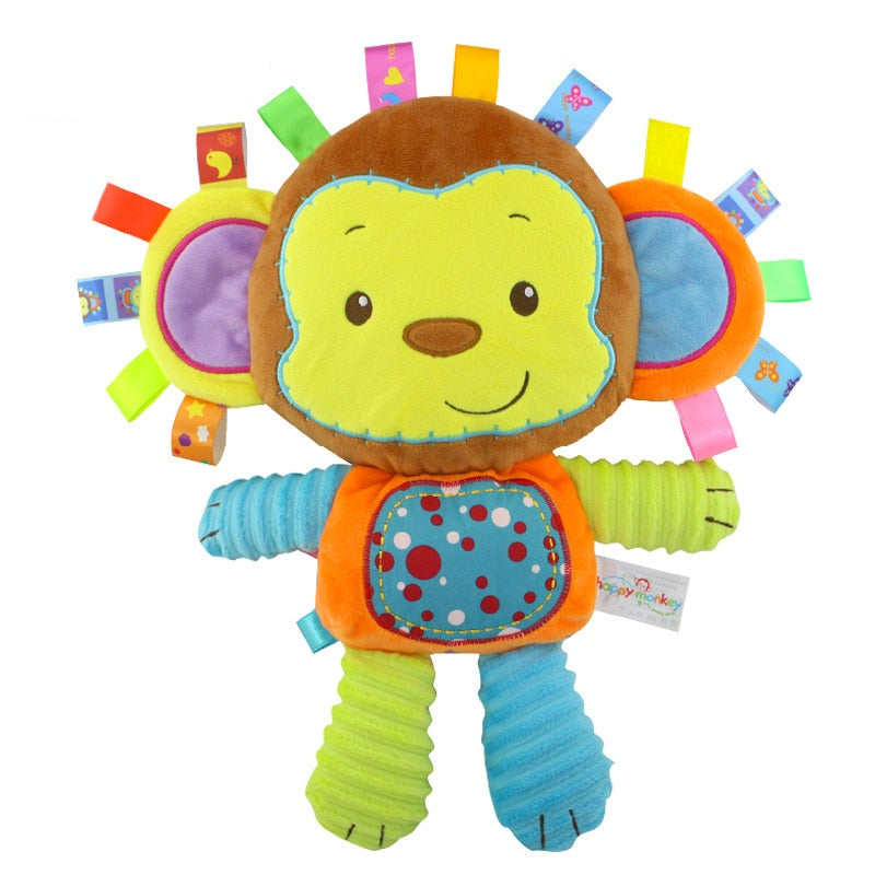 Cartoon Baby Plüsch Rasseln Spielzeug