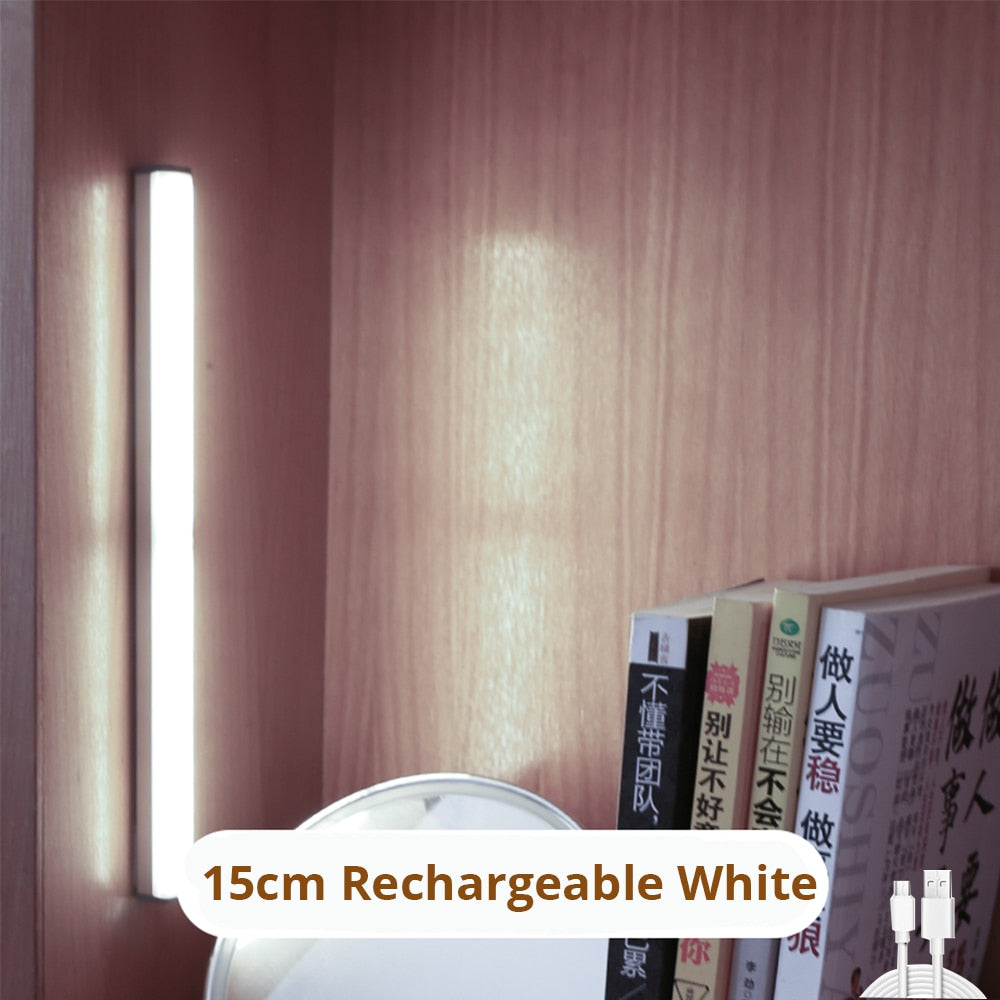 LED Nachtlicht mit Bewegungssensor, Drahtlose Nachtlampe Für Küche Neben Schlafzimmer Korridor Schrank Kleiderschrank Wandlampe Wohnkultur
