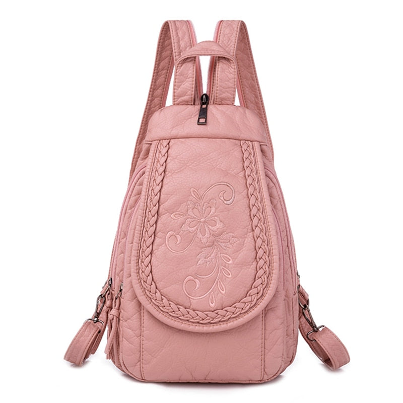 Hochwertiger Rücksack für Frauen, 2023 New White Freizeit-Tasche für Mädchen im Teenageralter
