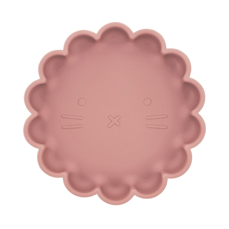 New Born Baby Products Erstaunliche Lern-Blumenform, sicherer, essbarer Silikon-Abdeckung für Obstschalen