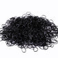 500Pcs/Pack bunte kleine Einweg-Haarbänder elastisches Gummiband Pferdeschwanzhalter, Haarschmuck für Mädchen