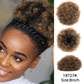 Alileader Synthetische Haarknoten, Afro Kordelzug Pferdeschwanz Flauschige, Afro Puff Haarknoten, Clips im Haarschwanz Pferdeschwanz Zubehör 1St