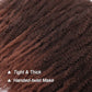 Black Star 18 Zoll Afro Kinky Curly Marley, Haar Ombre Synthetische Marley, Zöpfe Haarverlängerungen für Frauen