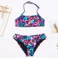 Badeanzug Bikini Set für Kinder Mädchen, Zwei-Stücke Schwimmenanzug für den Sommer