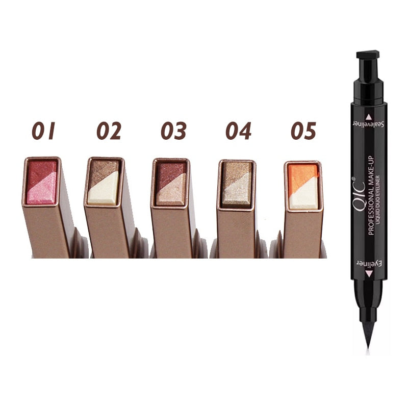 Double Color Glitter Lidschatten Make-up