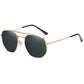 Klassische Sonnenbrille mit polarisierten Retro-Metallrahmen für Herren & Damen, Sonnenbrille  Markendesign