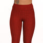 Sports Leggings Damen, Anti-Cellulite dehnbare Sporthose Hohe Taille