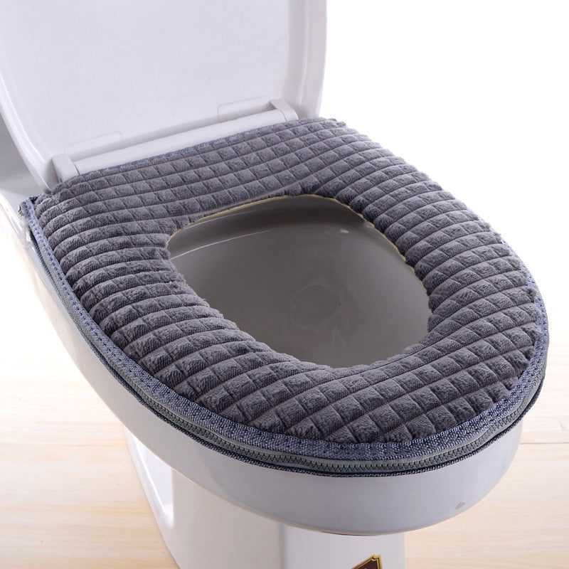 Toilettenkissen,  weicher & warmer Toilettensitzbezug