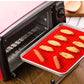 Antihaft-Silikon-Backmatten BBQ-Pyramide Pfanne Backpapier Pad Formen Mikrowellenofen, Backblech Blatt