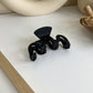 1pcs Koreanisch Kaffee Schwarz Großes Haar Krallen, Acryl Haarnadeln Barrette, Krabbe Haarspangen für Frauen & Mädchen
