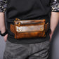 Rindsleder Gürteltasche, Brust Sling Bag Design