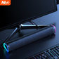 3D Surround Soundbar Bluetooth 5.0 Lautsprecher Kabelgebundene Computer-Lautsprecher Stereo Subwoofer Soundbar für Laptop PC Theater TV Aux 3.5mm