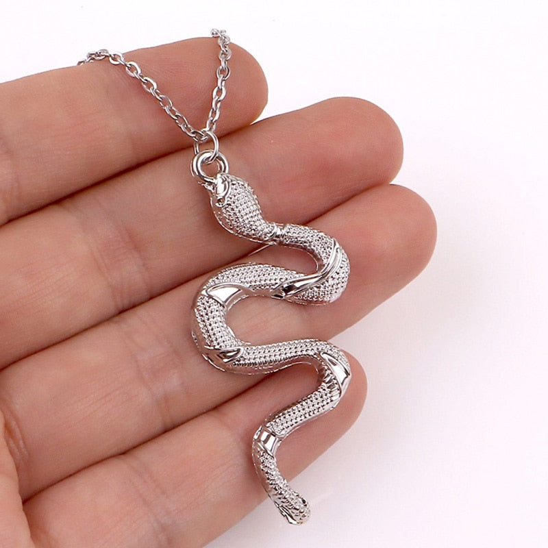 Anhänger Necklace Schlangenhalskette, Minimalistischen Stil Legierung