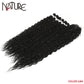 7 Stück / Lot Curly Hair Bundles mit Verschluss, Synthetische Hair-extensions