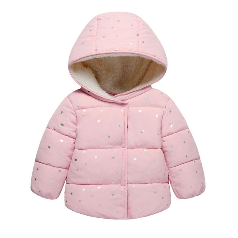 Mädchen Winterjacke 2023 mit Kapuze
