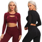 2-teiliges Set Damenanzug für Fitness