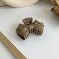 1pcs Koreanisch Kaffee Schwarz Großes Haar Krallen, Acryl Haarnadeln Barrette, Krabbe Haarspangen für Frauen & Mädchen
