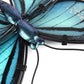 Home Decor Metallschmetterling mit GlassWall Artwork für Gartendekoration, Tierstatuen und Skulpturen für den Garten