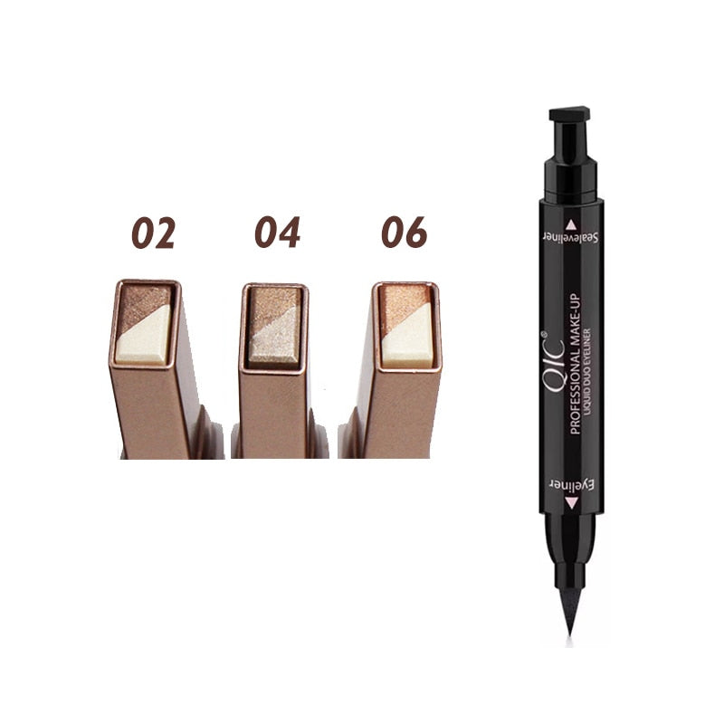 Double Color Glitter Lidschatten Make-up