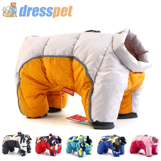 Winter-Haustier-Hundekleidung, super warme Jacke, dickerer Baumwollmantel, wasserdicht, kleine Hunde, Haustierkleidung für französische Bulldoggen-Welpen