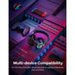 Mpow EG3 Pro Gaming-Kopfhörer für iPad PS4 PC Laptop Tablet-Telefone 3,5 mm Jax & amp; USB-Kabel unterstützt Lautstärke-/Mikrofonsteuerung 50-mm-Treiber