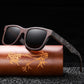 Natürliche Polarisierte Holzsonnenbrille, Bambus Sonnenbrille, Markendesigner Original Holzbrille Mit Holzkiste