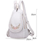 Hochwertiger Rücksack für Frauen, 2023 New White Freizeit-Tasche für Mädchen im Teenageralter