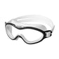 Kinder-Schwimmbrille, Anti-Beschlag, wasserdicht, für Kinder und Jugendliche, großer Rahmen, Schwimmbrille für Jungen und Mädchen, einteilige Schwimmbrille