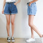 Solide Frauen Kleidung Denim Shorts Harajuku, Dünne Kurze Hosen für den Sommer