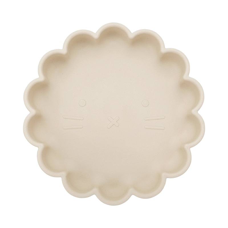 New Born Baby Products Erstaunliche Lern-Blumenform, sicherer, essbarer Silikon-Abdeckung für Obstschalen