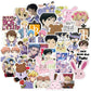50Pcs Anime The Dis50Pcs Anime Aufkleber für Laptop,  Skateboard, Motorrad Kinder DIY Spielzeugastrous Life of Saiki K Stickers Decals Saiki Kusuo Sticker For Laptop Skateboard Motorcycle Kids DIY Toys