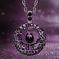 Vintage Ethnic Strand Resin Long Necklace 2019 Women New Gourd Pendant Sweater Chain Fashion Boho High-end Blue Neck Accessories