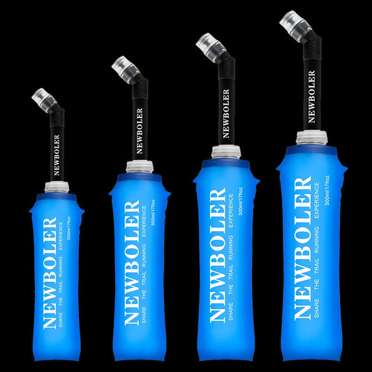 250 ml 500 ml Soft Flask, zusammenklappbare Wasserflasche, TPU-frei, zum Laufen, Trinkrucksack, Hüfttasche, Weste, SD09, SD10