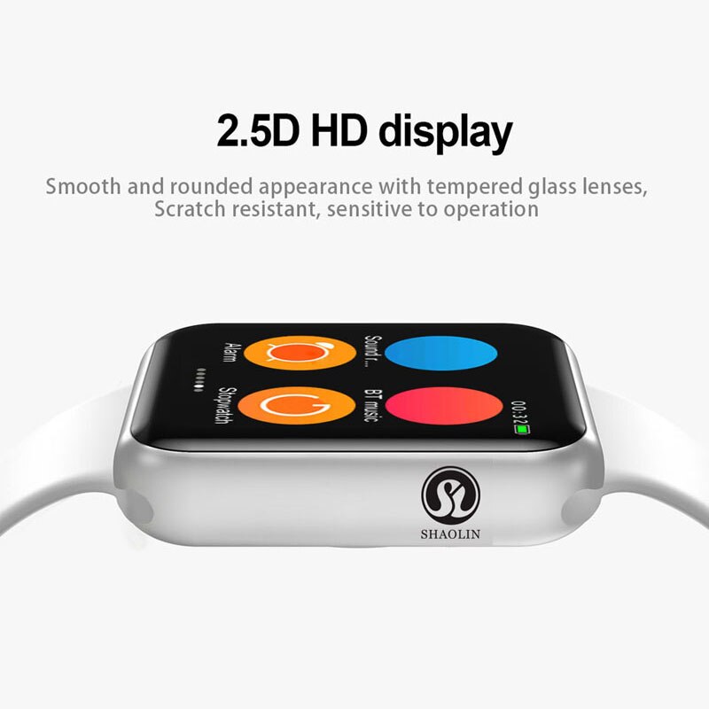 Eine Smartwatch Series 4 Bluetooth Smart Watch Men mit Telefonanruf-Fernkamera für IOS Apple iPhone Android Samsung HUAWEI