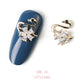 HNUIX 2Pieces 3D Metal Nail art Jewelry Japanese Nail Decorations Top Quality Crystal Manicure Zircon Diamond Charms Pendants