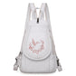 Hochwertiger Rücksack für Frauen, 2023 New White Freizeit-Tasche für Mädchen im Teenageralter