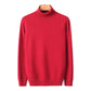 Herbst-Winter-Männer Warmer Rollkragenpullover, hochwertige Mode, lässig, bequem, dicker Pullover, männliche Marke