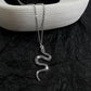 Anhänger Necklace Schlangenhalskette, Minimalistischen Stil Legierung