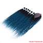 7 Stück / Lot Curly Hair Bundles mit Verschluss, Synthetische Hair-extensions