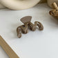 1pcs Koreanisch Kaffee Schwarz Großes Haar Krallen, Acryl Haarnadeln Barrette, Krabbe Haarspangen für Frauen & Mädchen