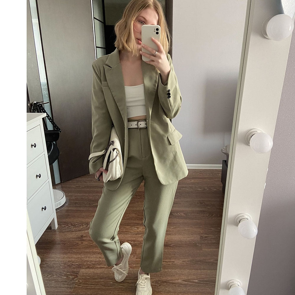 Damen Blazer und Schutzhose Sets zweiteilig