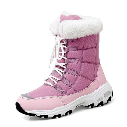 Marke Winter Frauen Schneestiefel Hohe Qualität und Wasserdicht