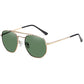 Klassische Sonnenbrille mit polarisierten Retro-Metallrahmen für Herren & Damen, Sonnenbrille  Markendesign