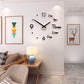 2022 Art und Weise 3D Big Size Wanduhr Spiegel Aufkleber, kurze Wohnzimmer Dekor, Tagungsraum Wanduhr Modernes Design Silent Acryl