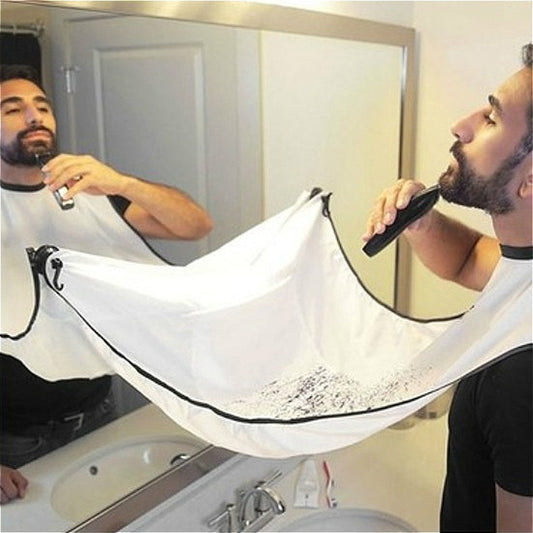 Bartschneideschürze, Transparenter Styling Schürze, Rasierschürze